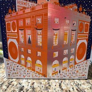 Hermès Paris Navy and Gold Box